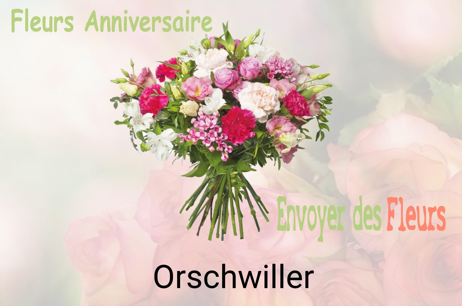 Bouquet de fleurs d’anniversaire livré à Orschwiller
