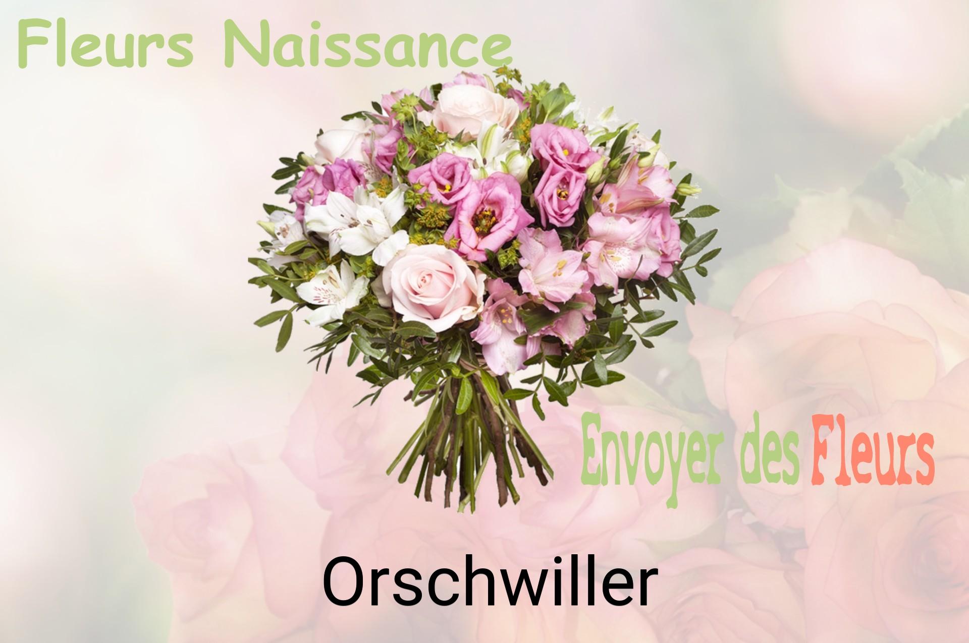 Bouquet de fleurs de naissance livré à Orschwiller